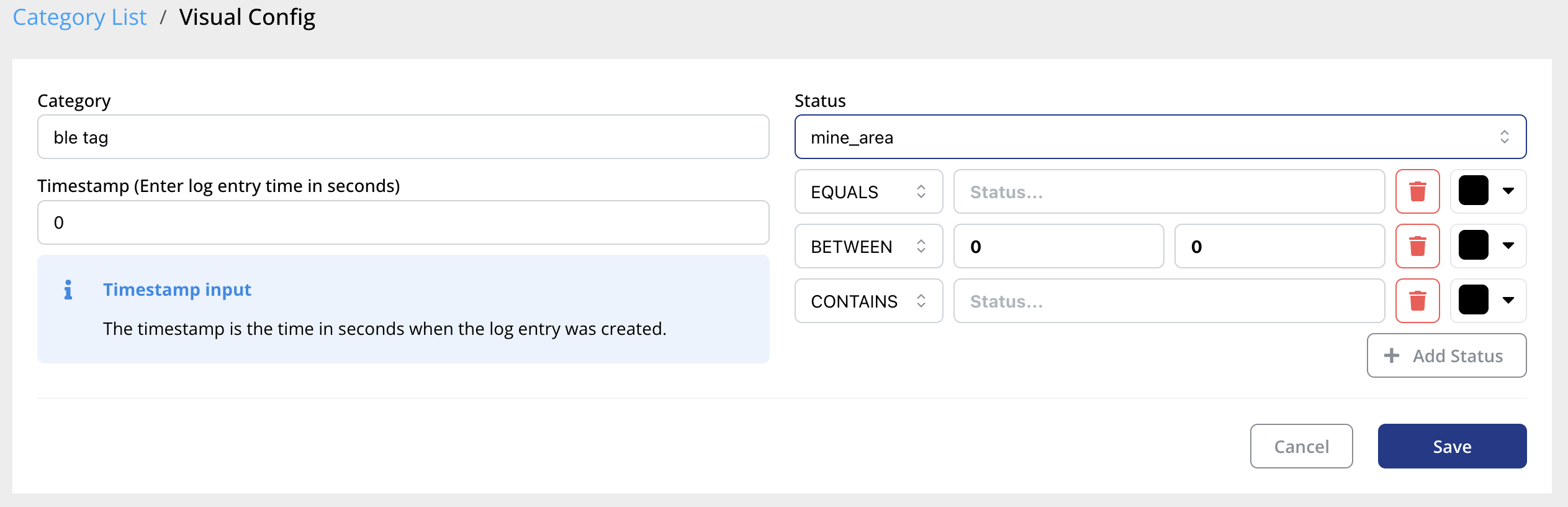 Configuration Create